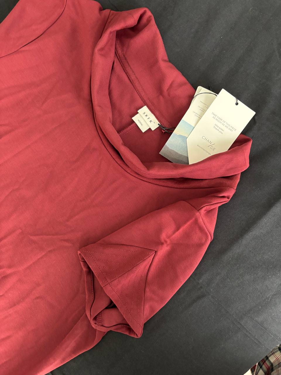 Vestido Amaira granate