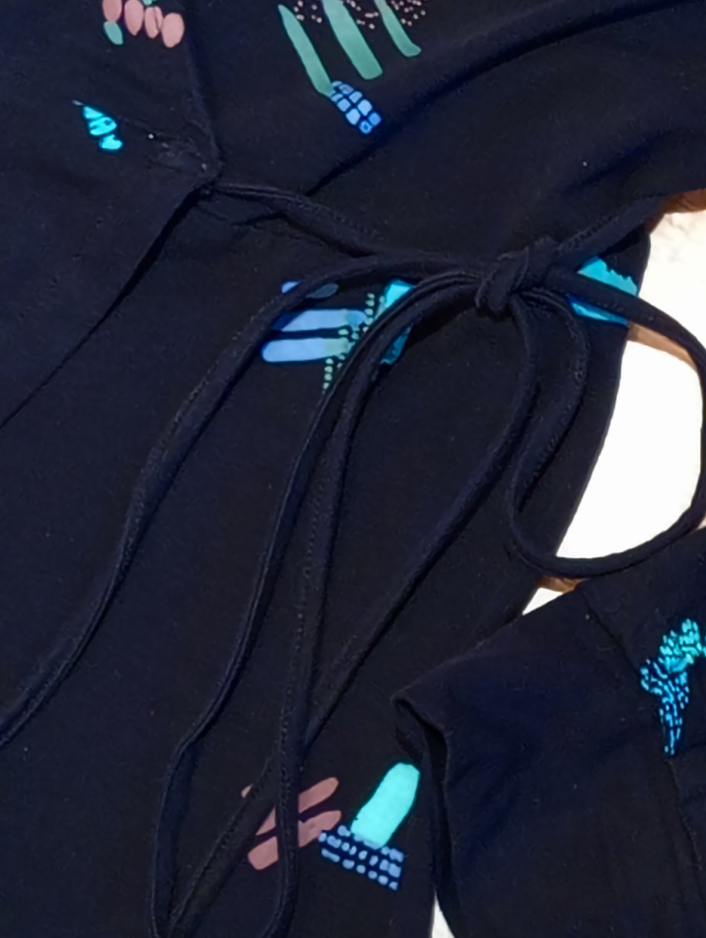 Black wrap dress