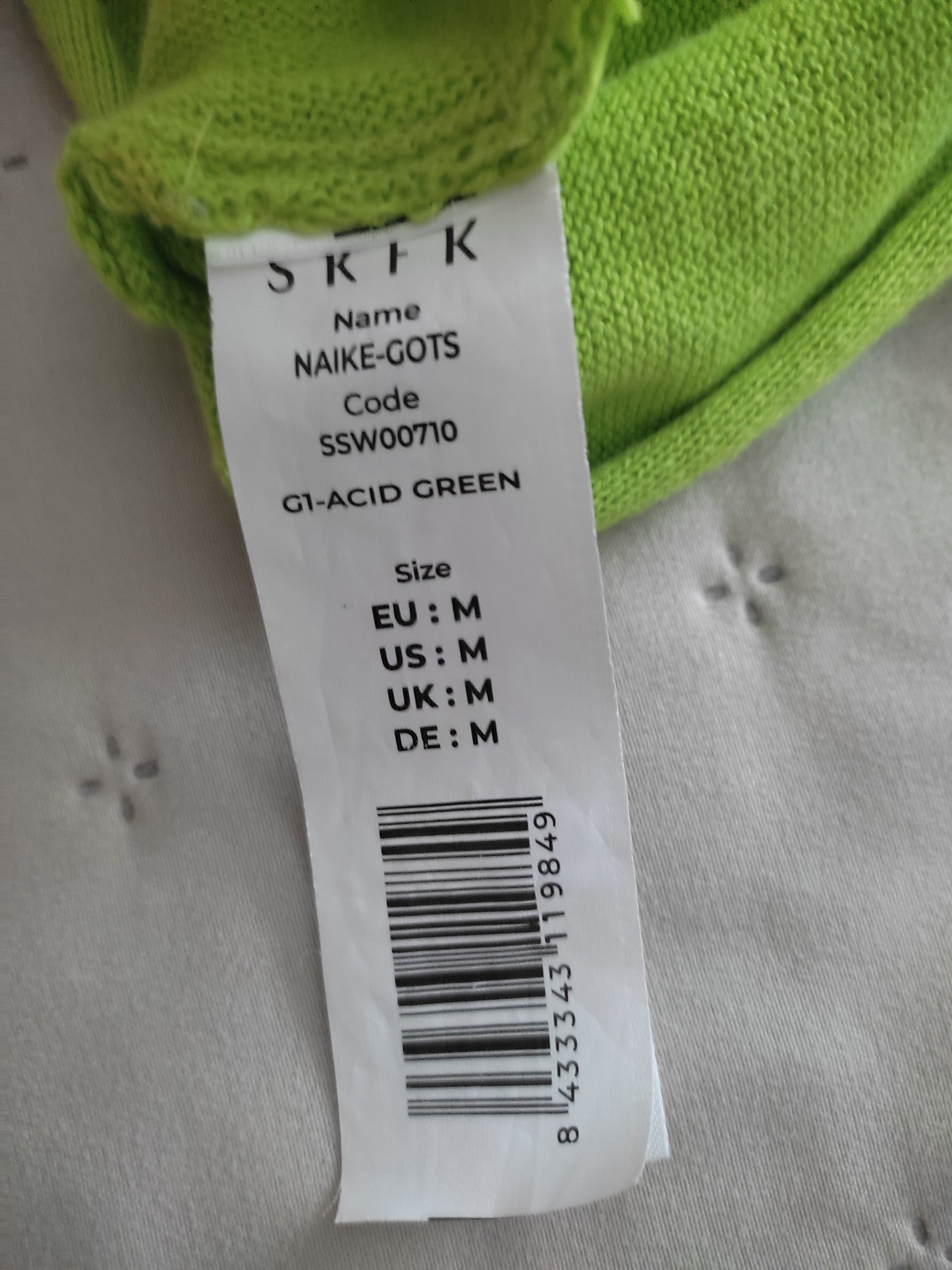 Pull bicolore