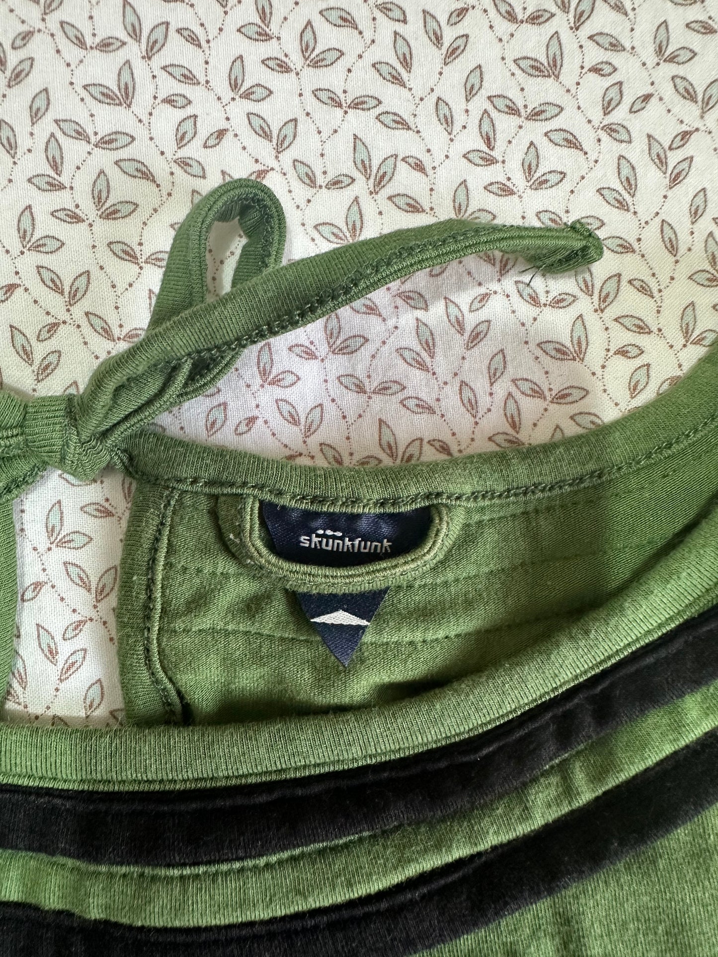 Parte superior verde