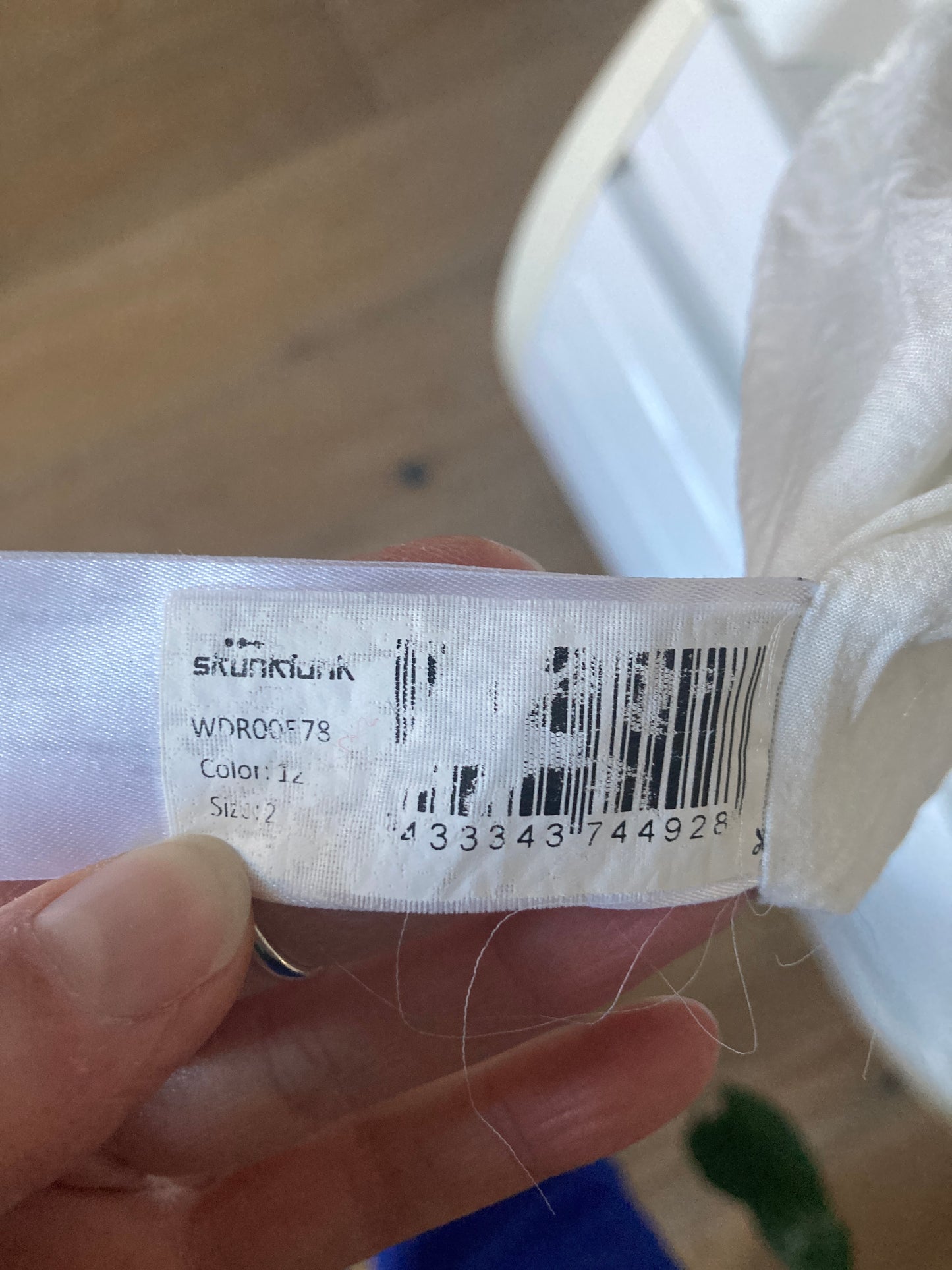 Vestido túnica efecto estampado