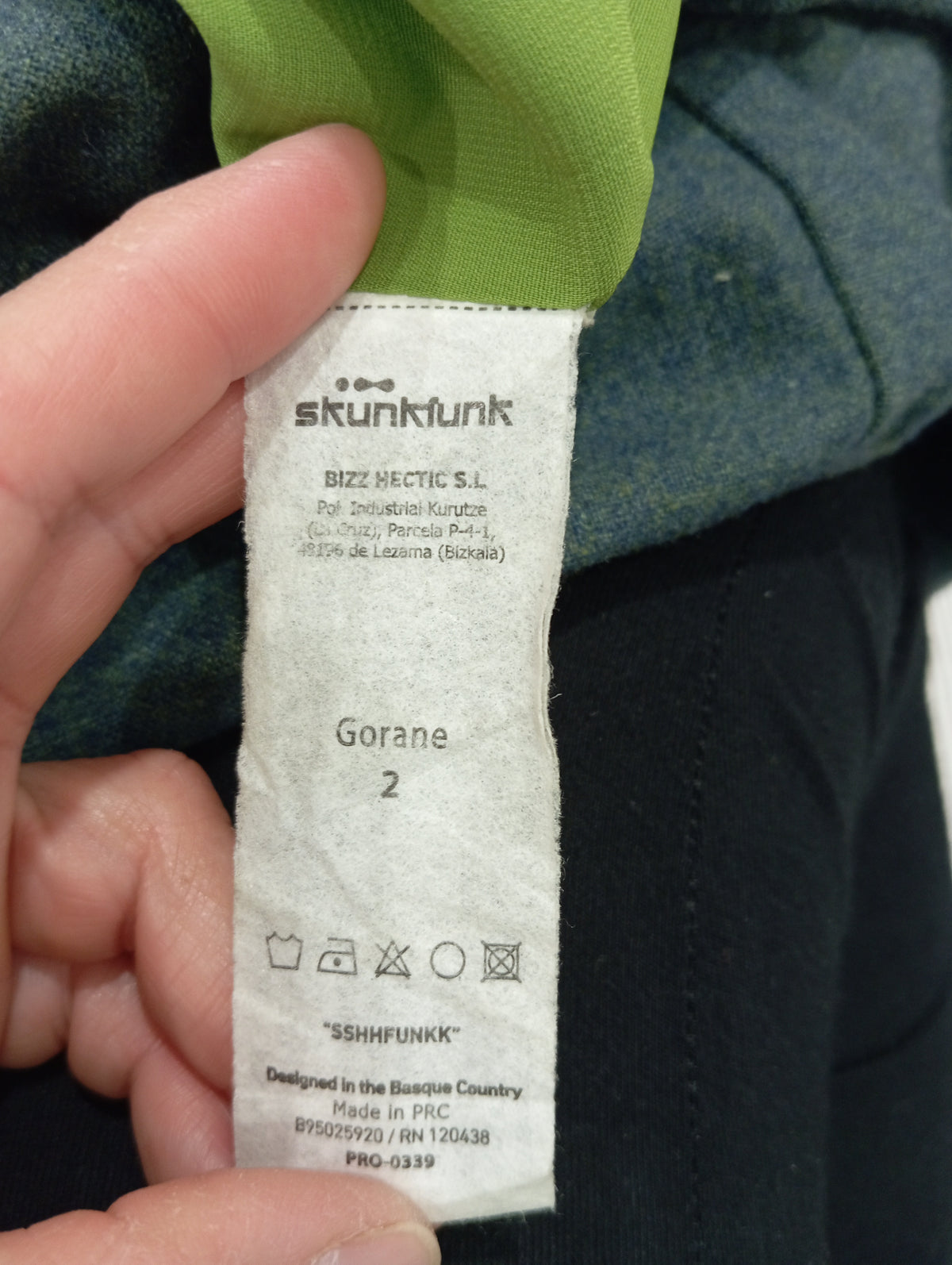 Green dress