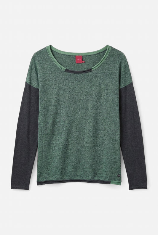 Pull en viscose et coton