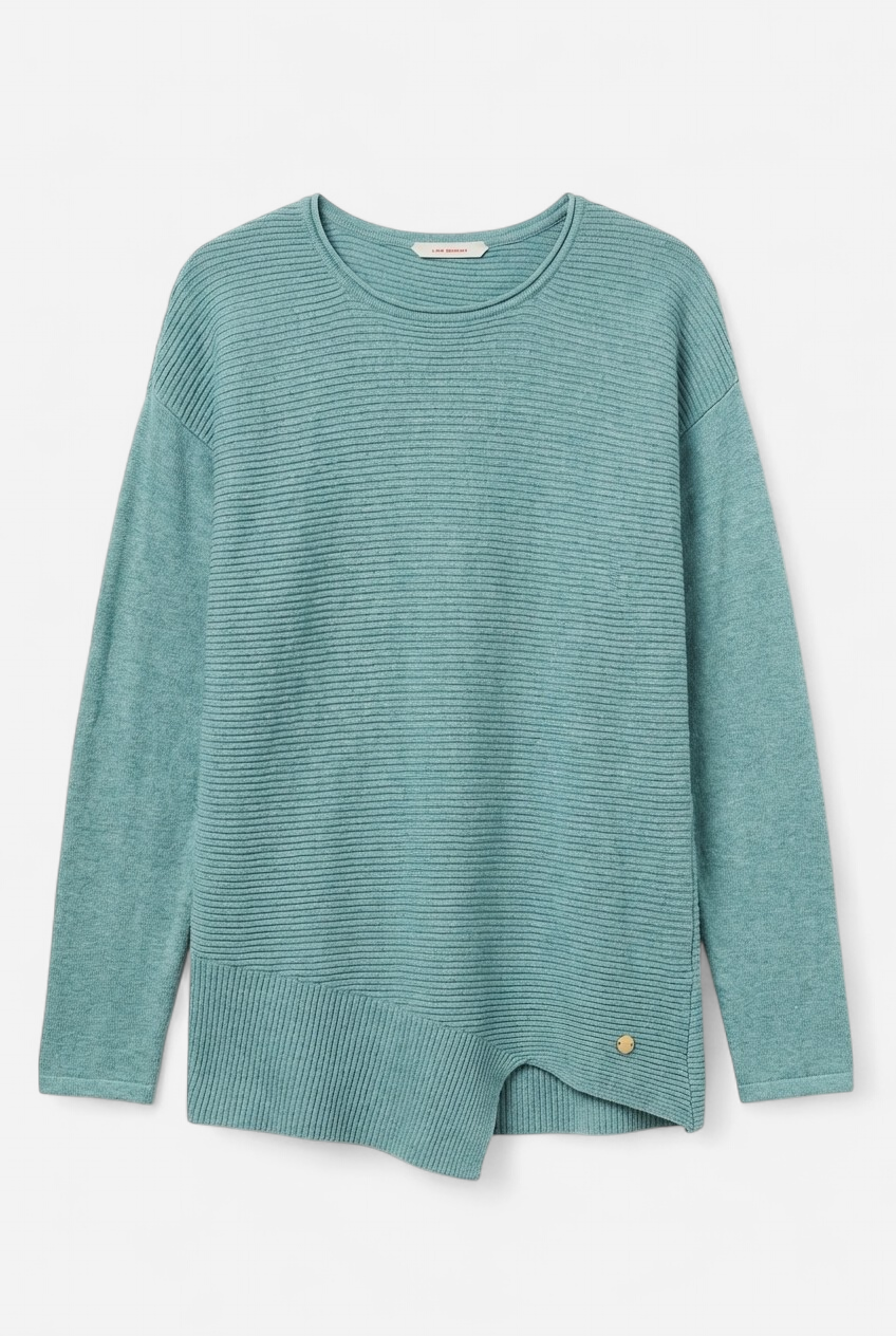 Jersey con cintura asimétrica