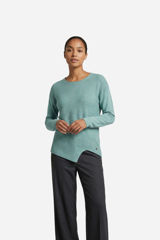 Jersey con cintura asimétrica