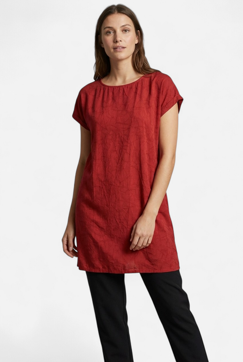 robe à manches courtes