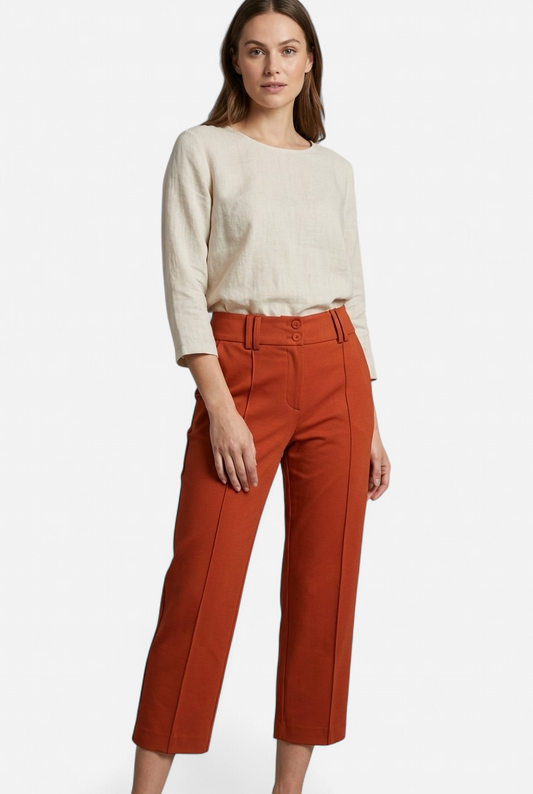Orange trousers