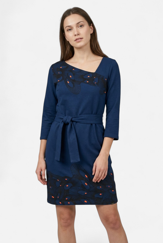 Vestido azul real Donaite