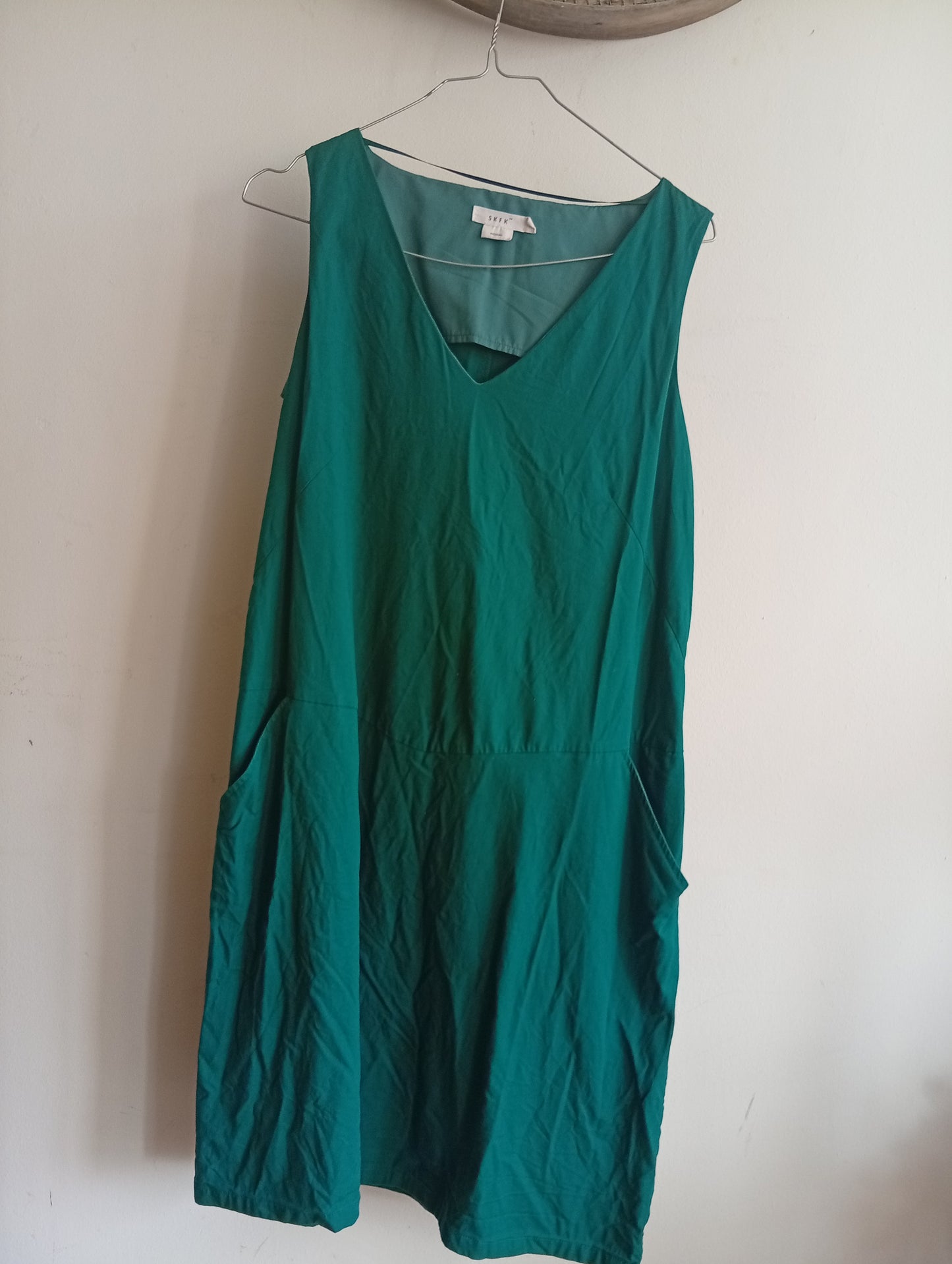 VESTIDO AZUL PETRÓLEO