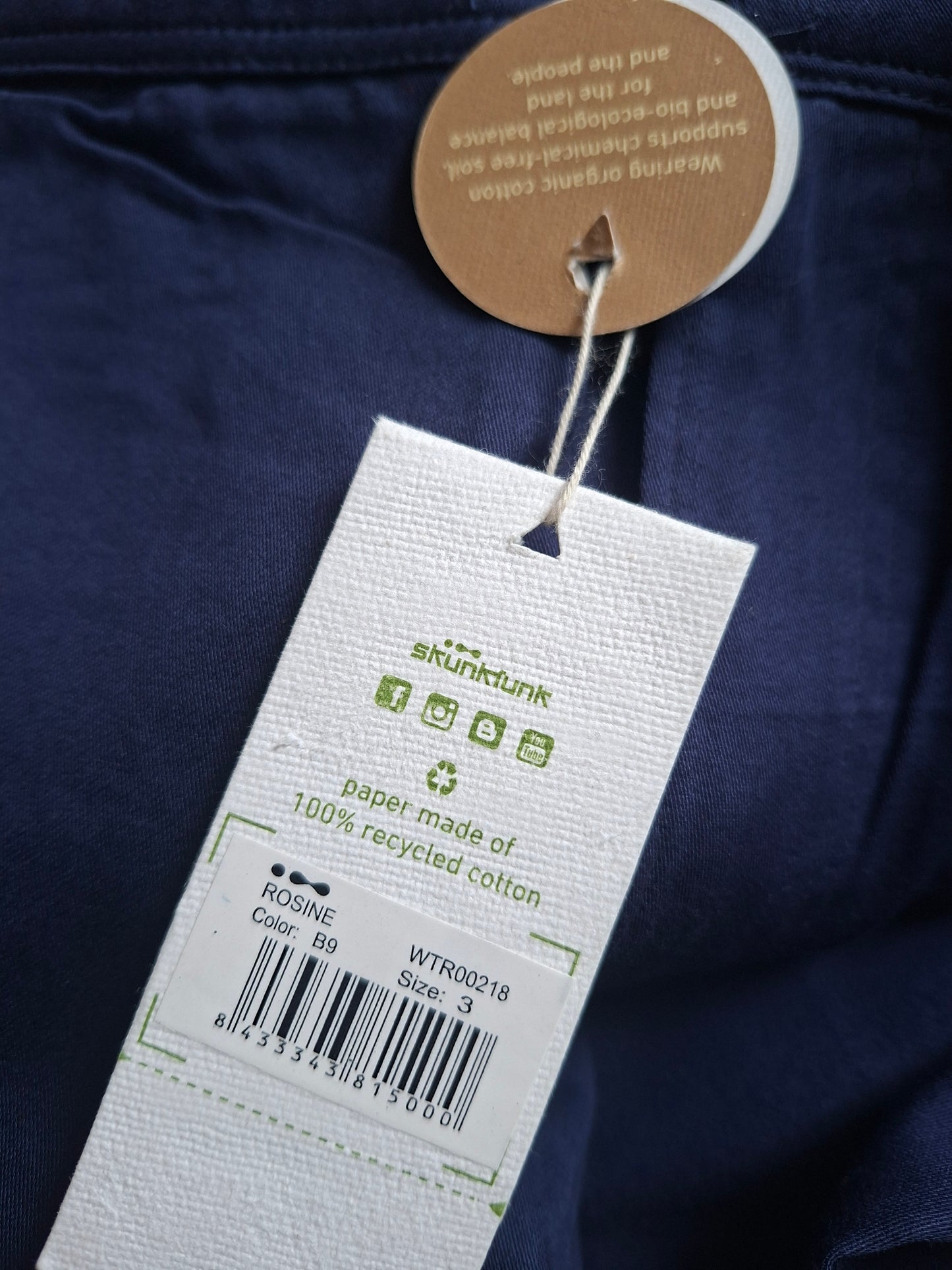 Trousers "Rosine" navy