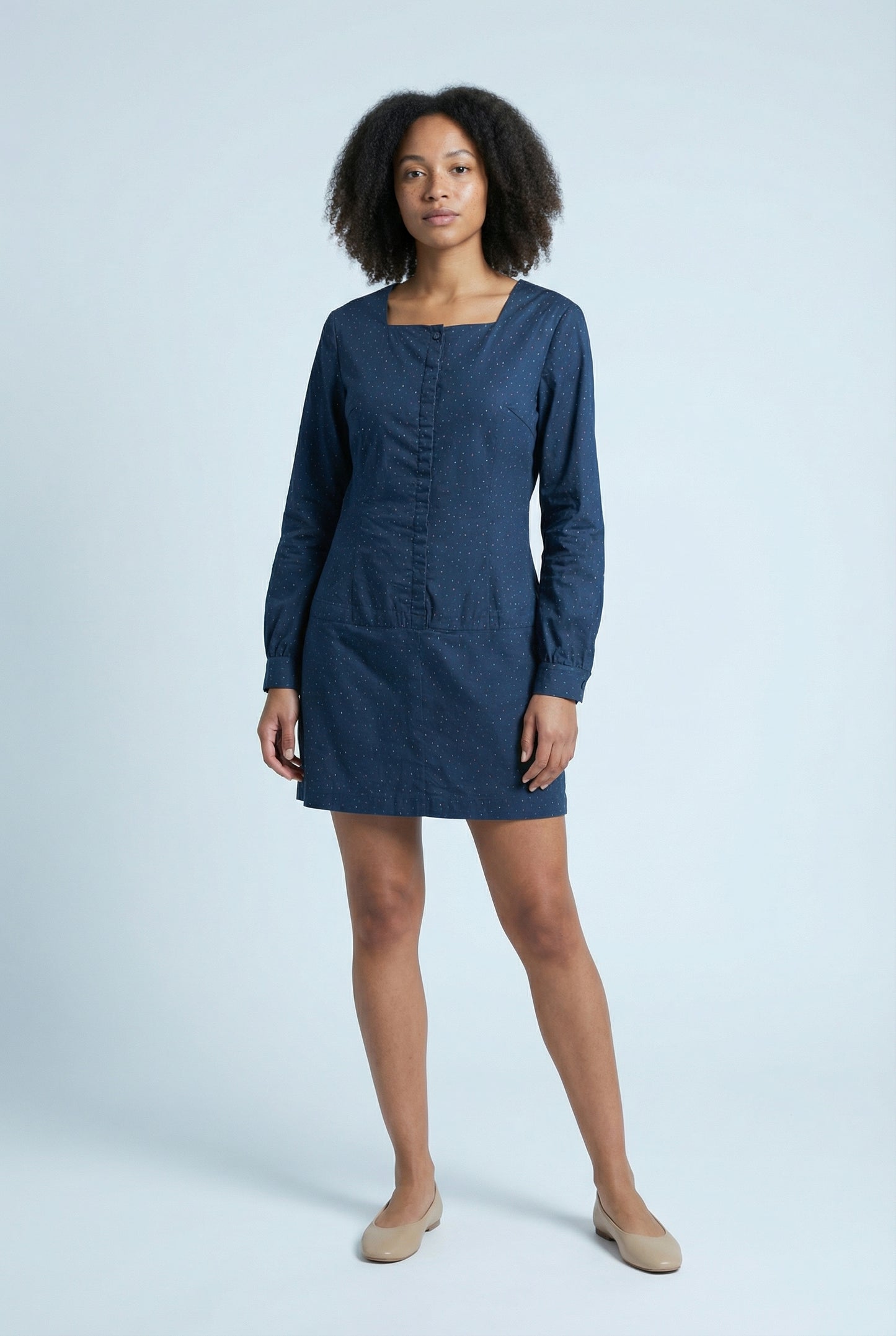 Vestido azul marino