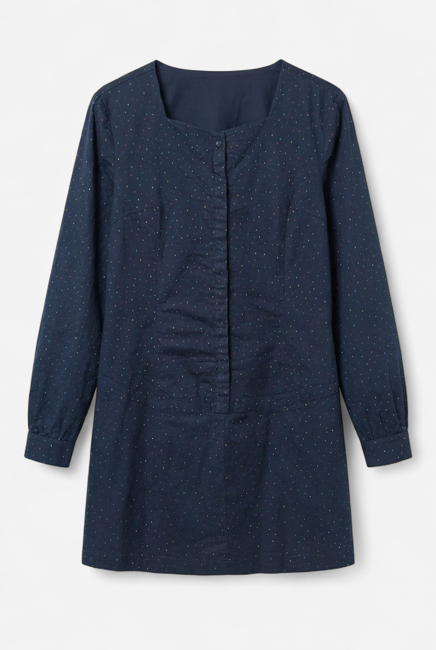 Vestido azul marino