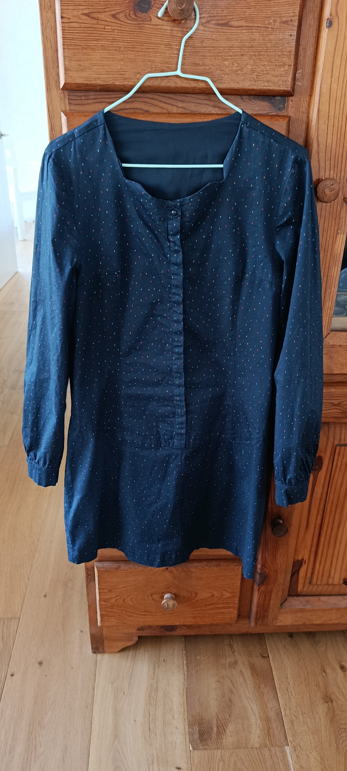 Vestido azul marino