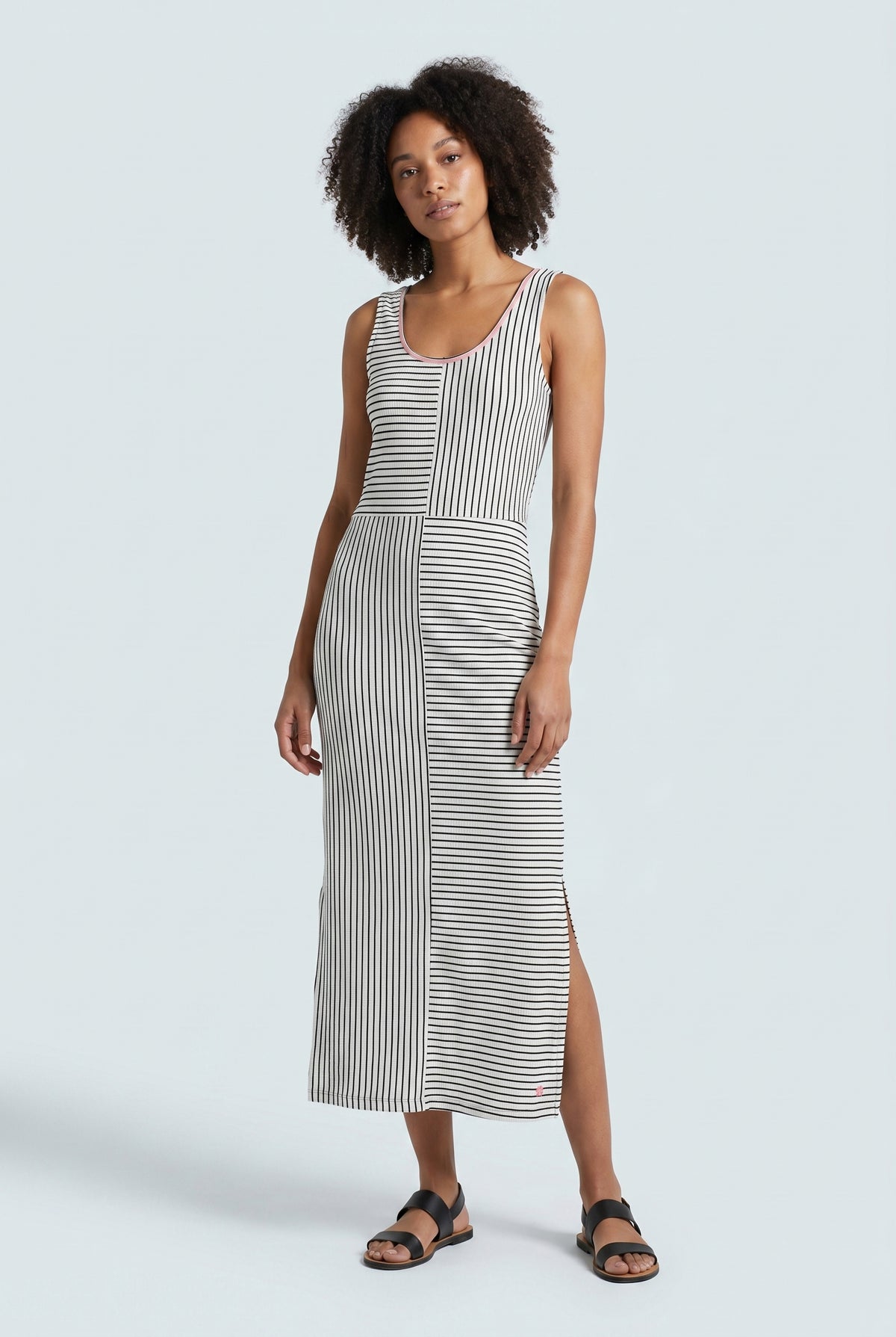 Robe à rayures