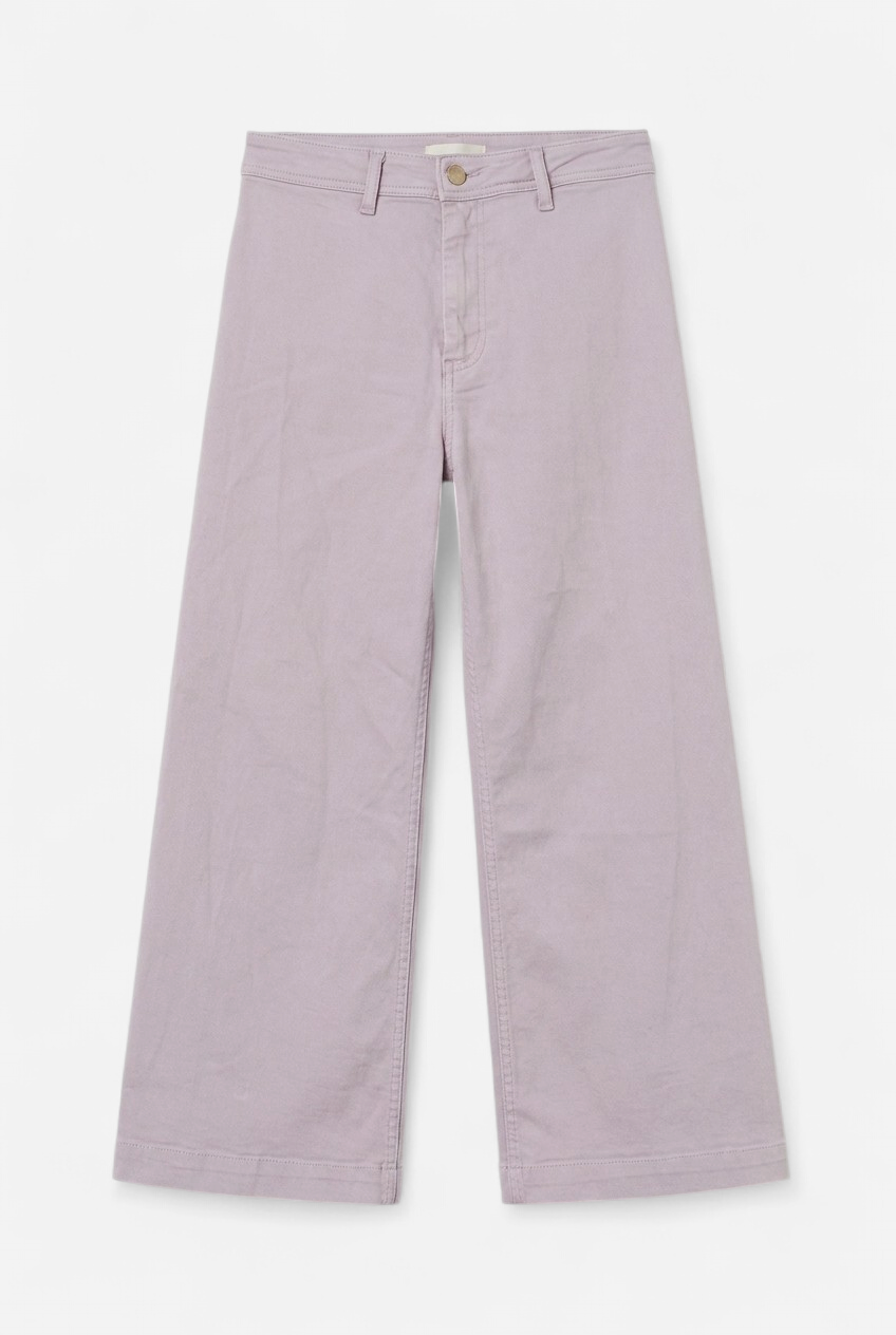 Pantalon en jean lila