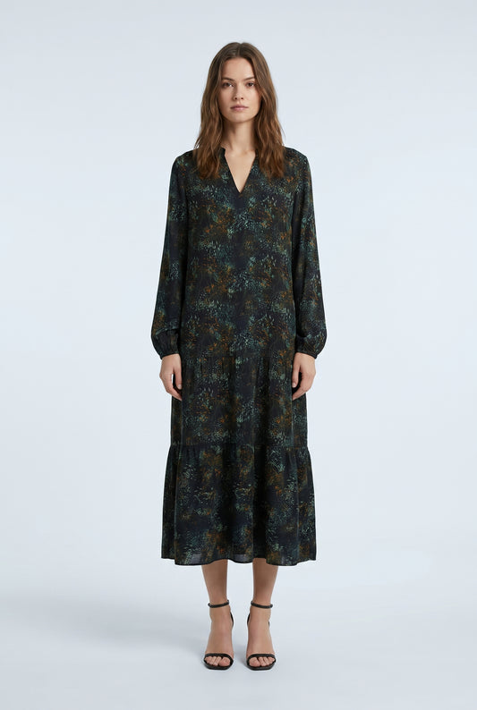 Long Dress Letizia with long sleeves