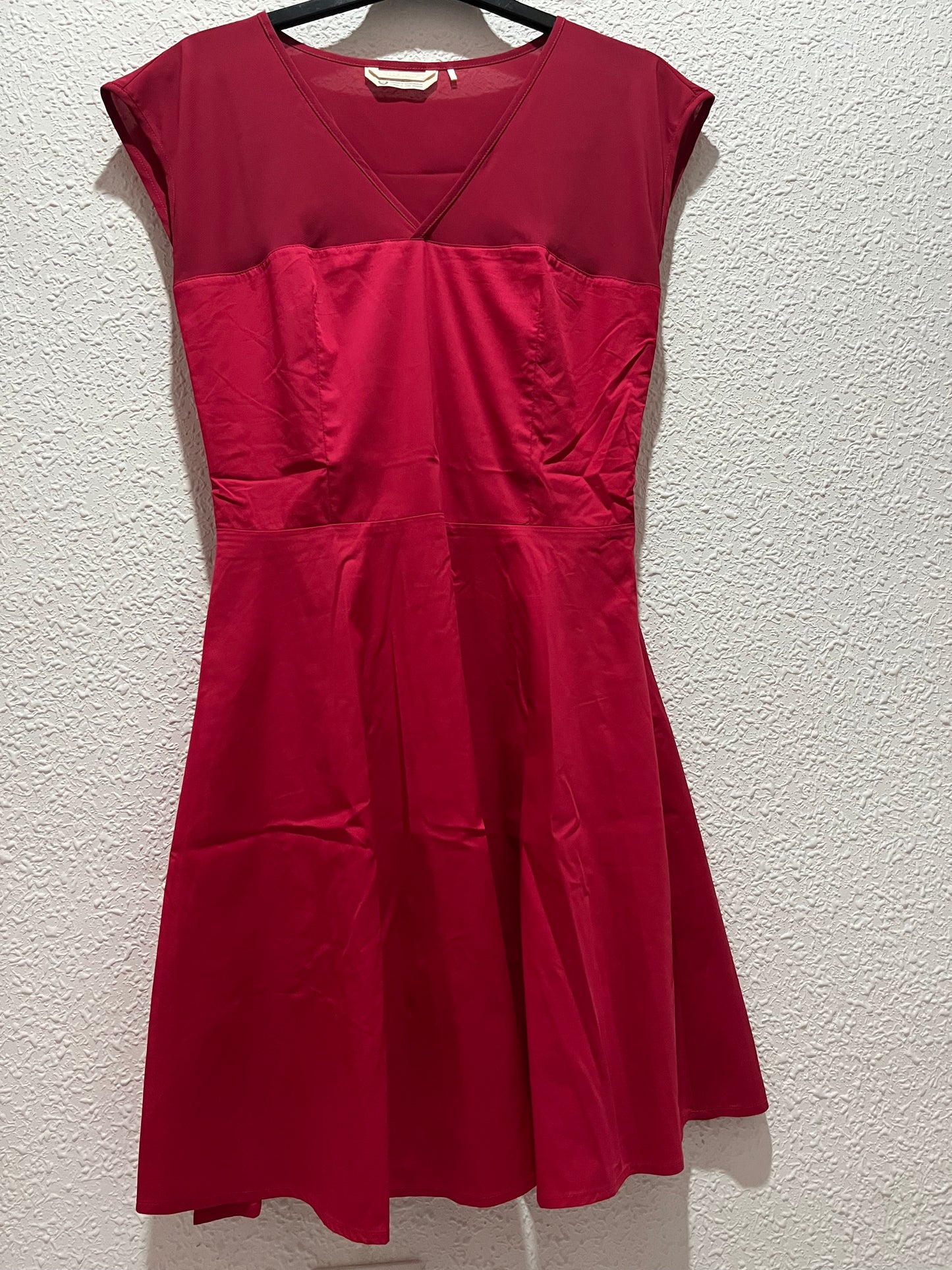 Vestido corto rojo