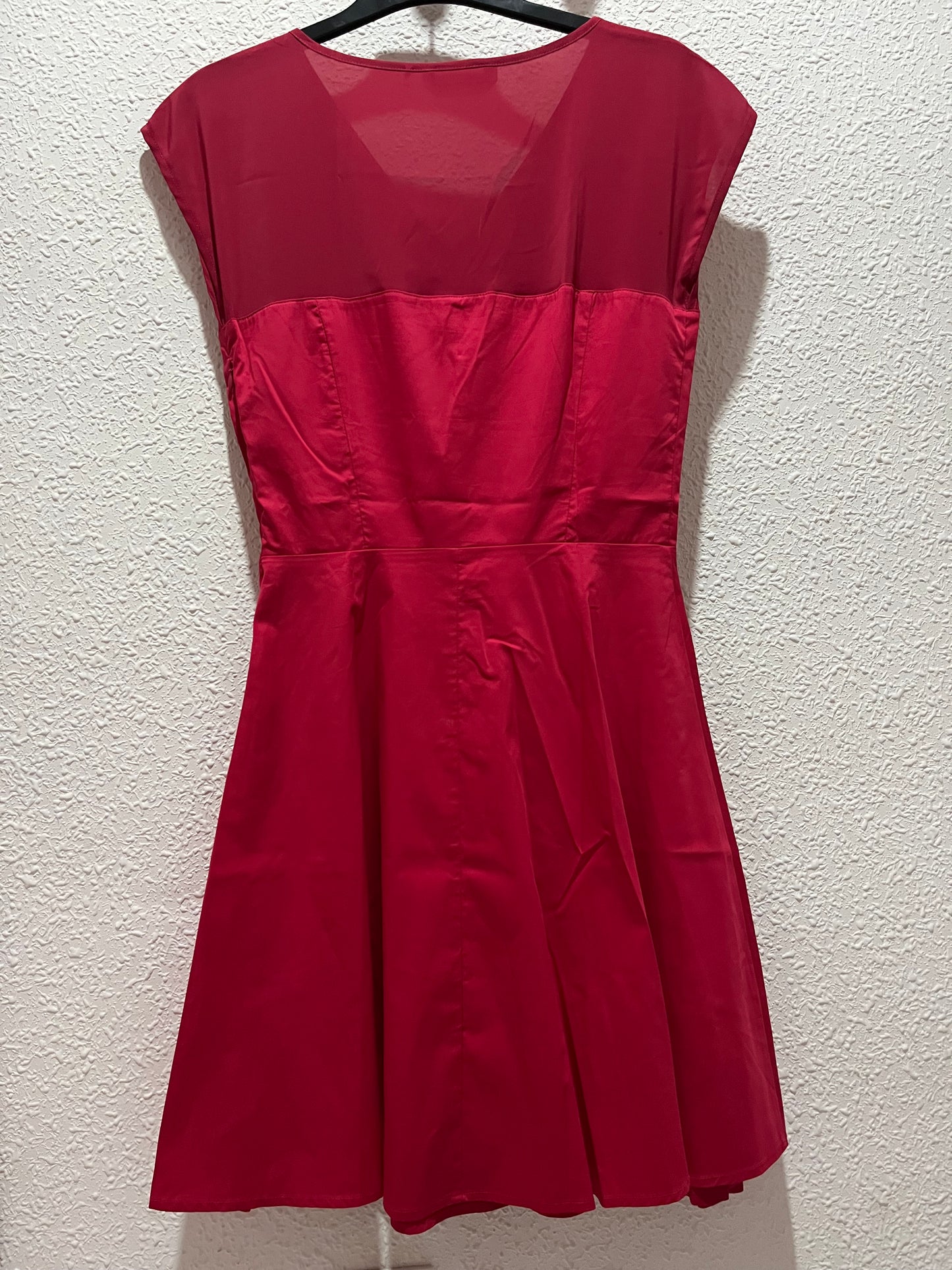 Vestido corto rojo