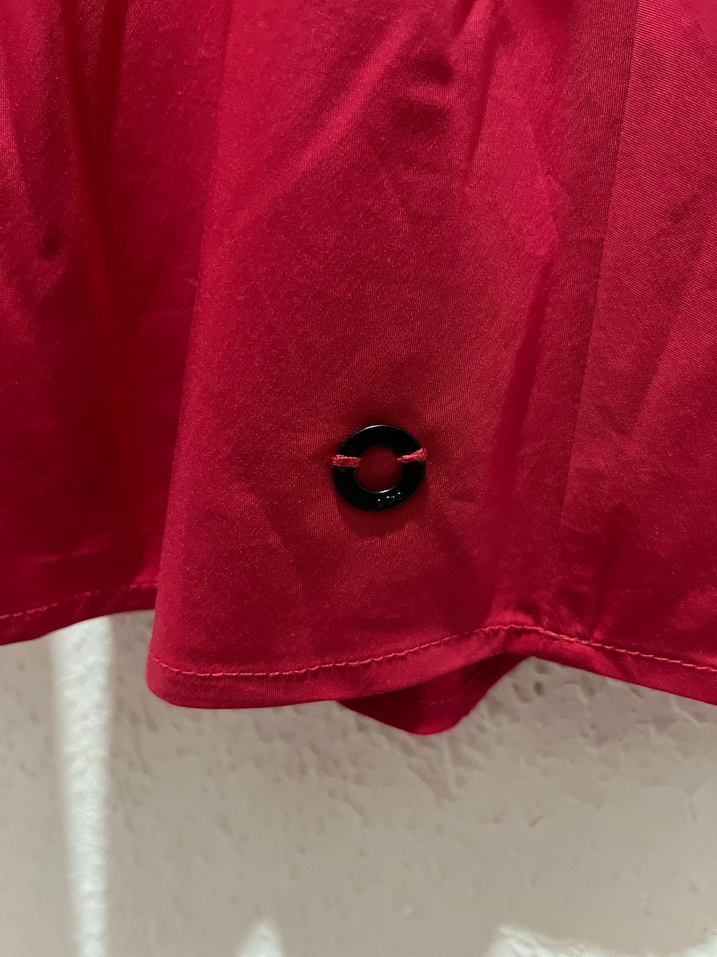Vestido corto rojo