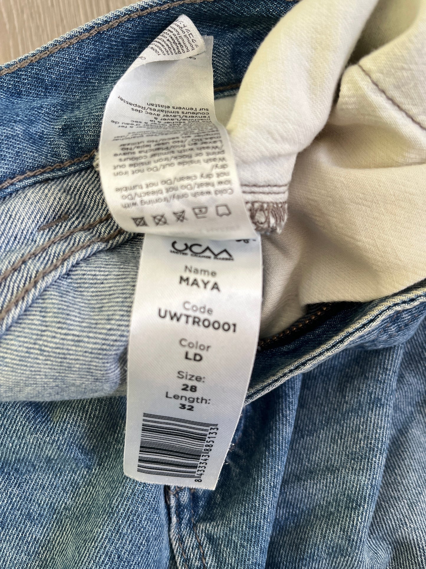 Jean en denim UCM 'Maya'