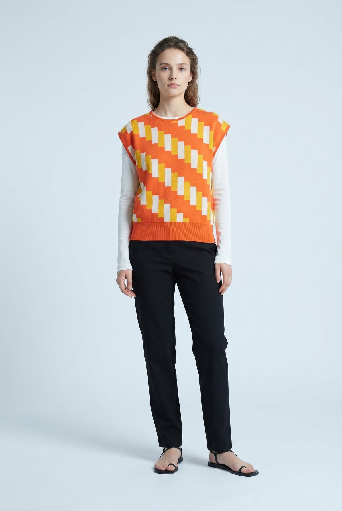 Pull sans manches