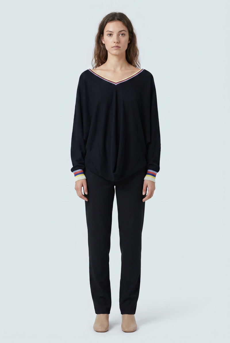 Pull chauve souris