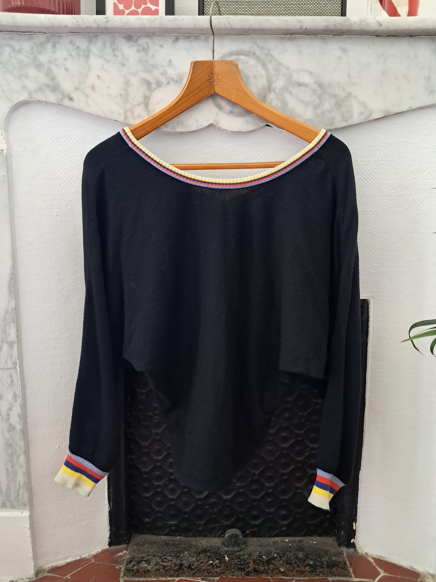Pull chauve souris