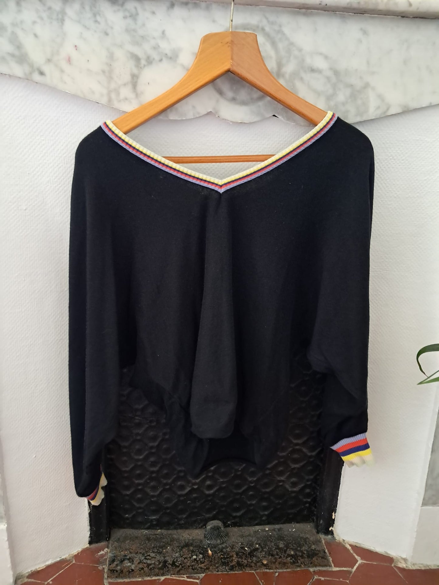 Pull chauve souris