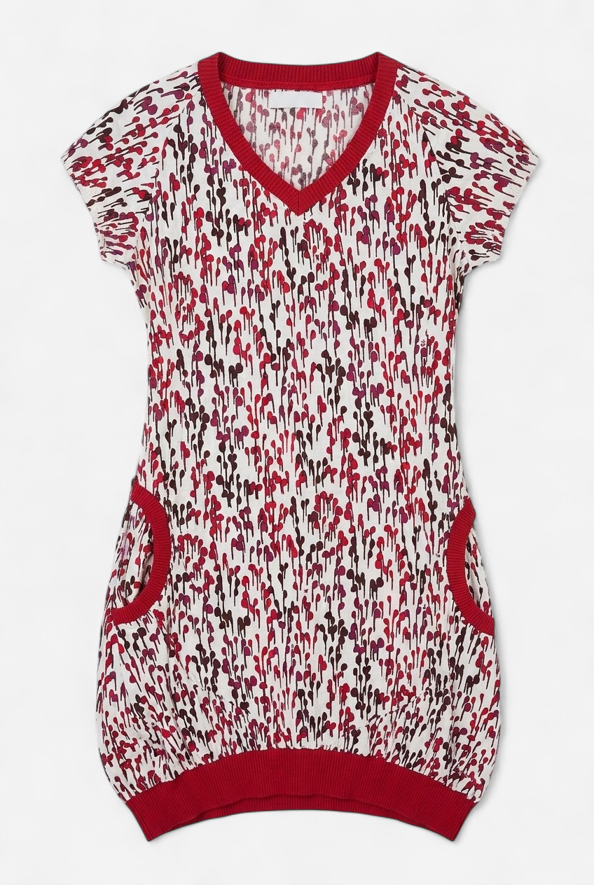 robe d'été à manches courtes