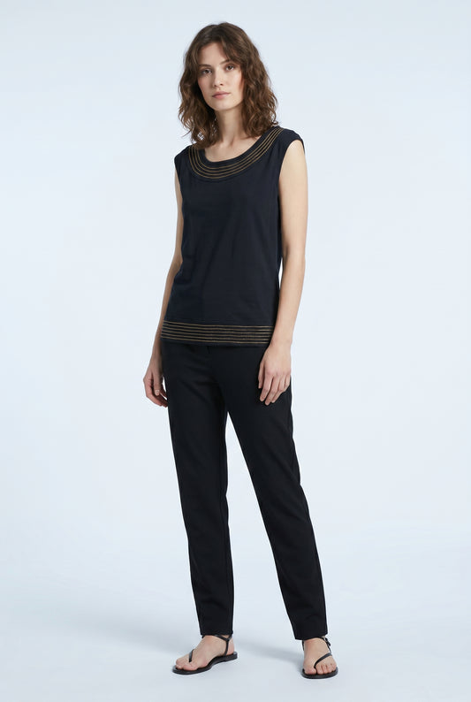 T-shirt noir