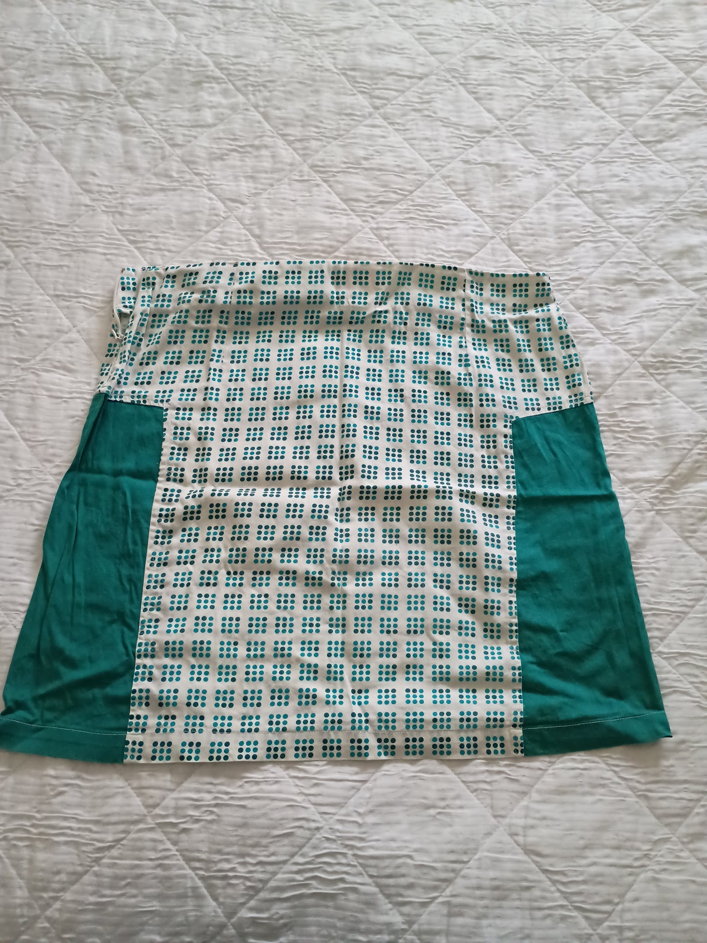 Falda de verano de corte trapezoidal