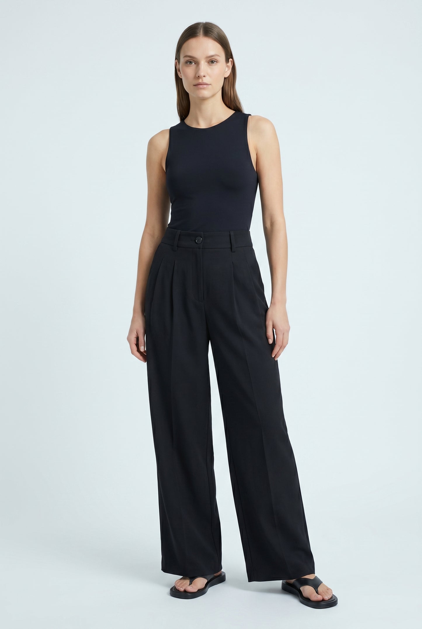 Pantalon culotte noir