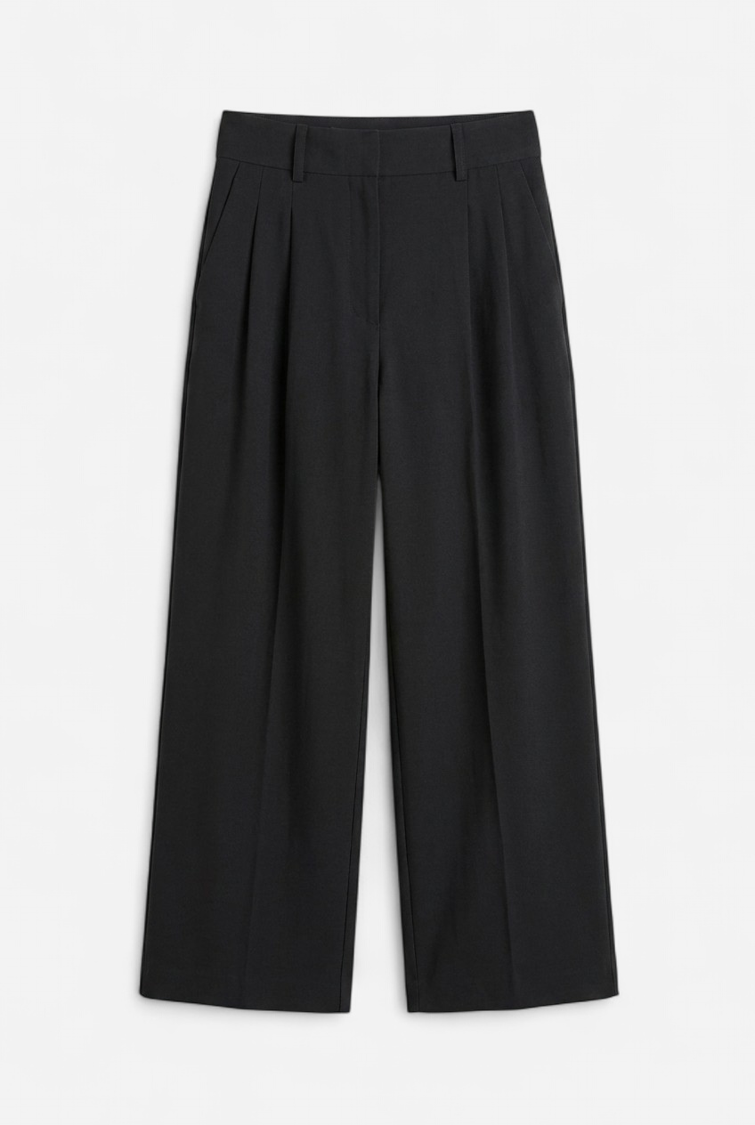 Pantalon culotte noir