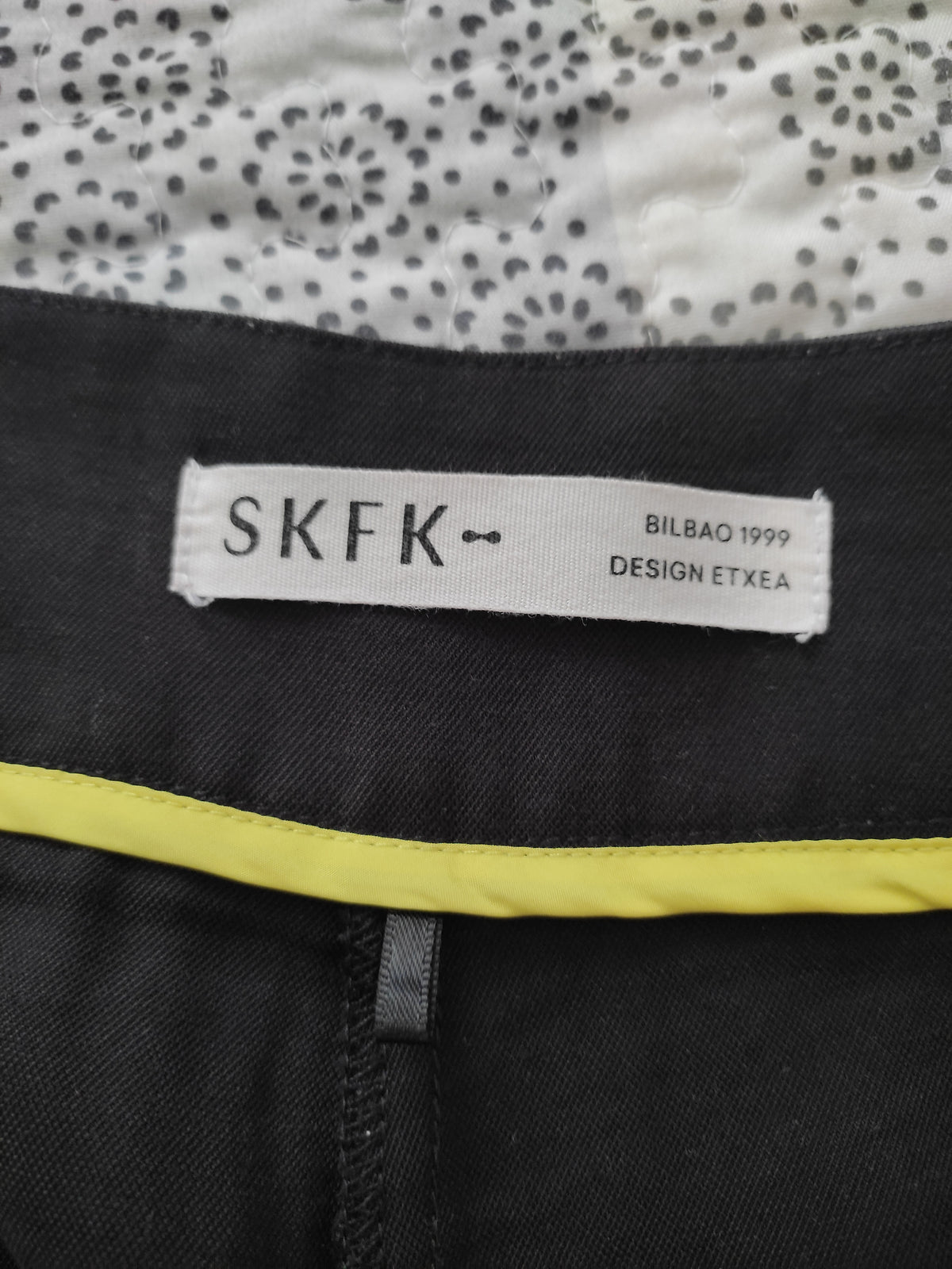 Pantalon culotte noir