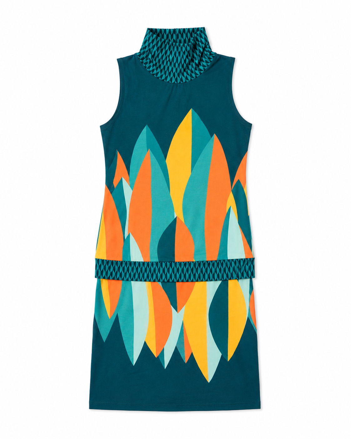 Robe vintage colorée