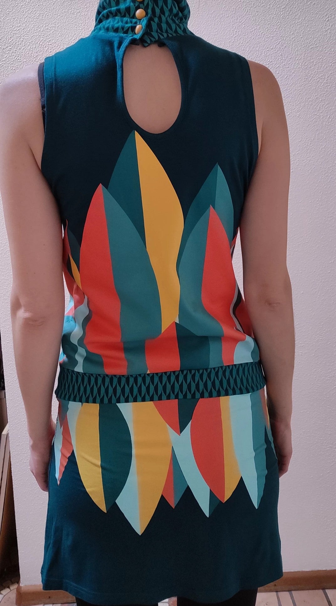 Robe vintage colorée