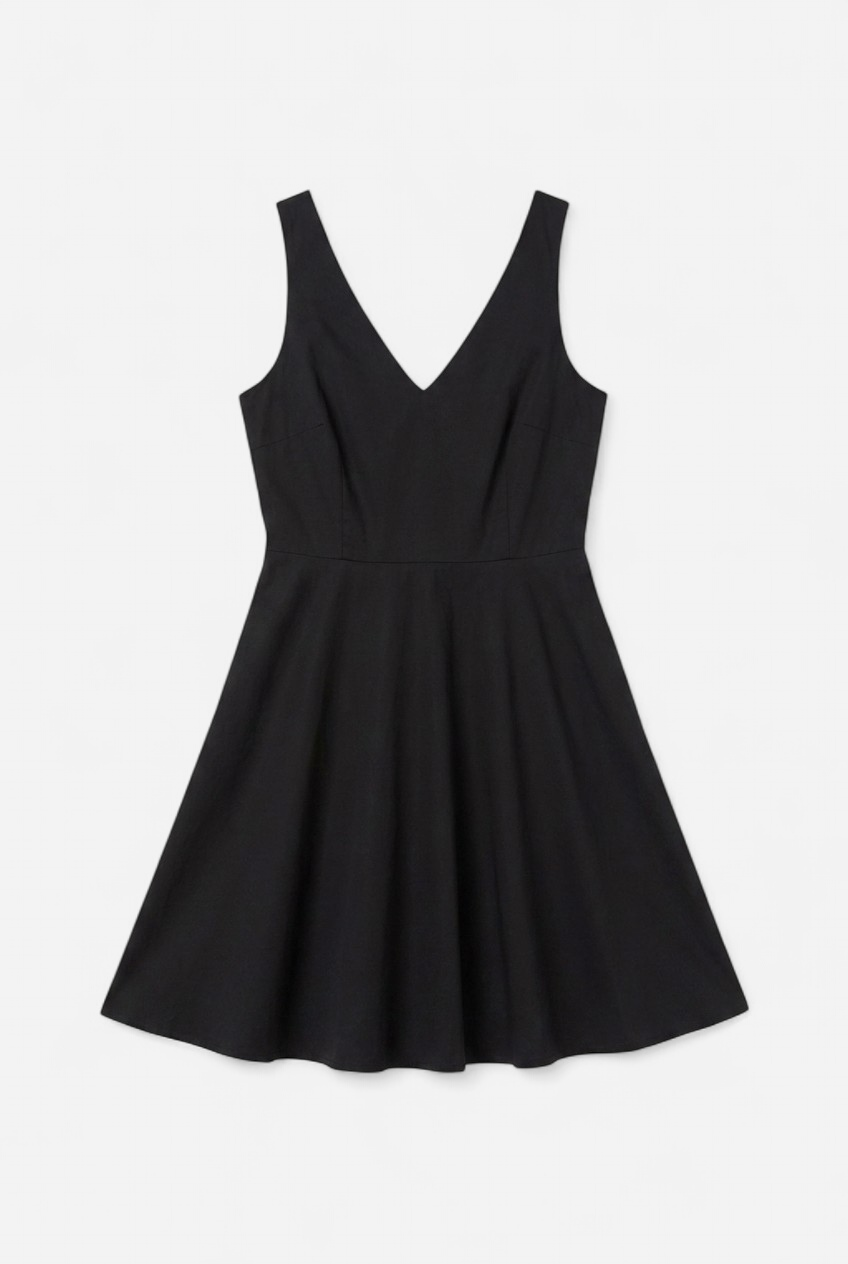 robe bleu foncé