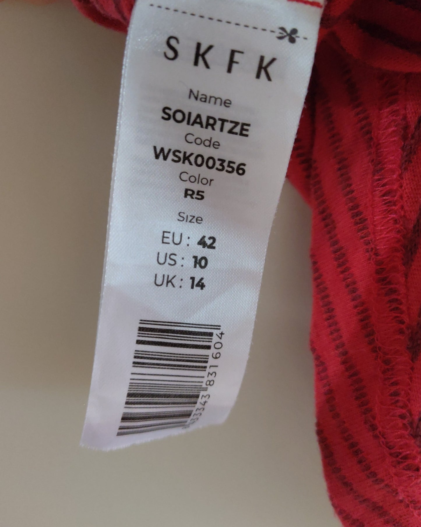 jupe rouge Soiartze