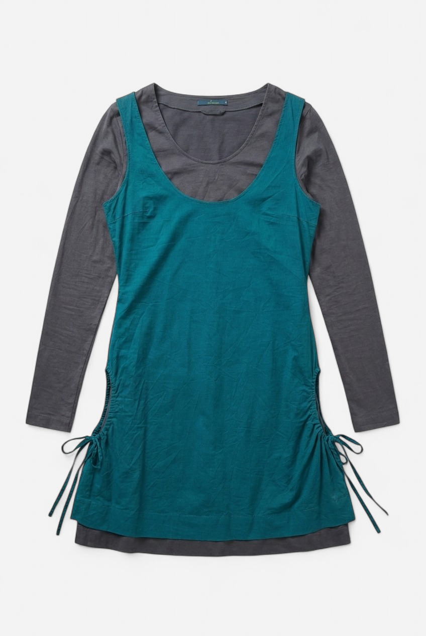 Robe turquoise