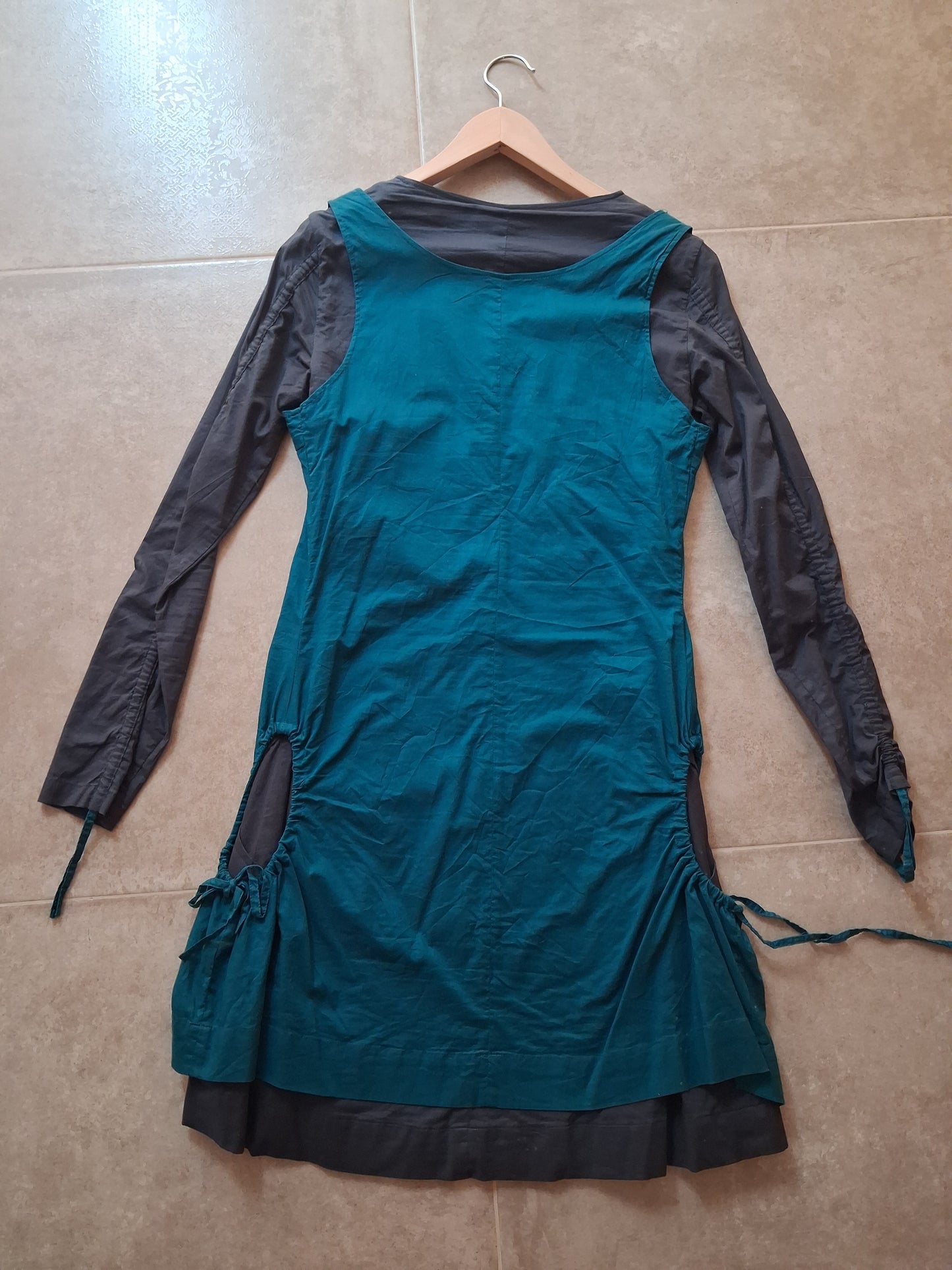 Robe turquoise