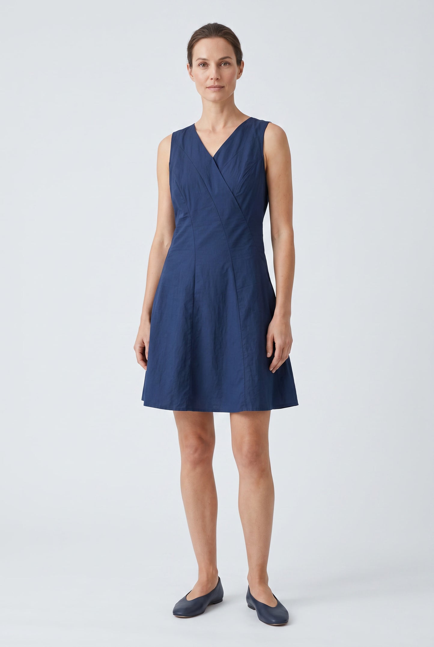 Cute short navy blue dress
