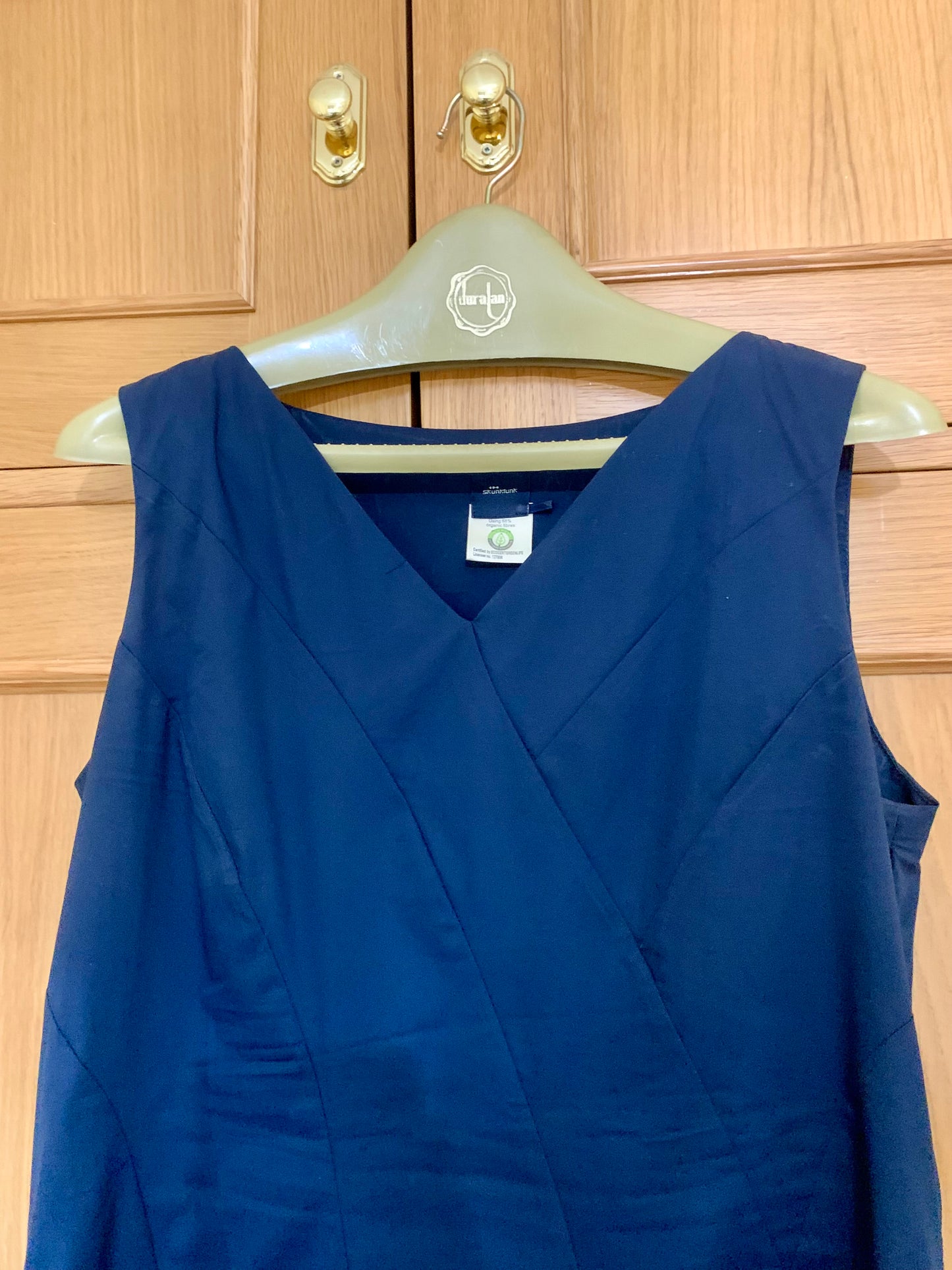 Cute short navy blue dress