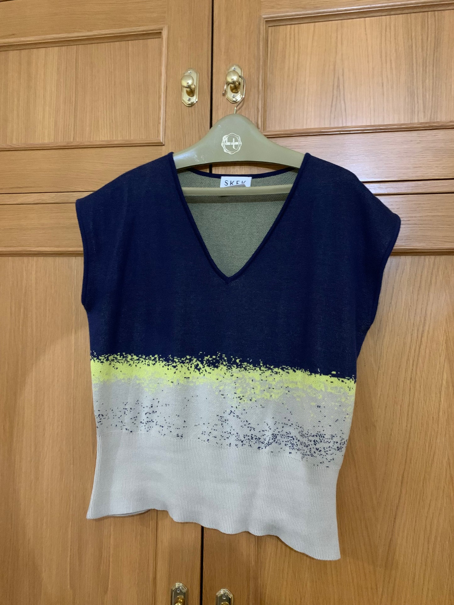 Fitted knit T-shirt