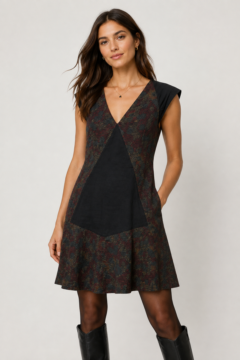 ROBE COURTE AJUSTÉE