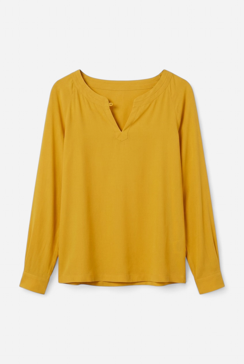 Chemise jaune