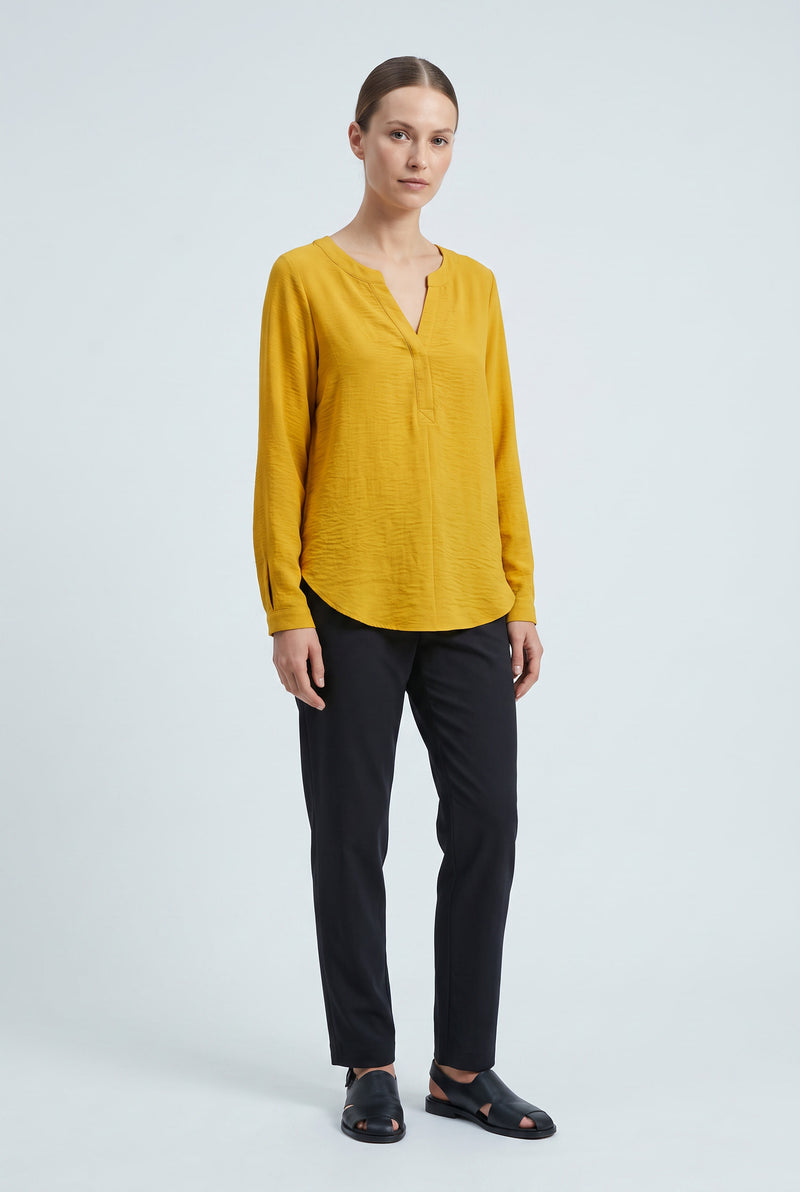 Chemise jaune