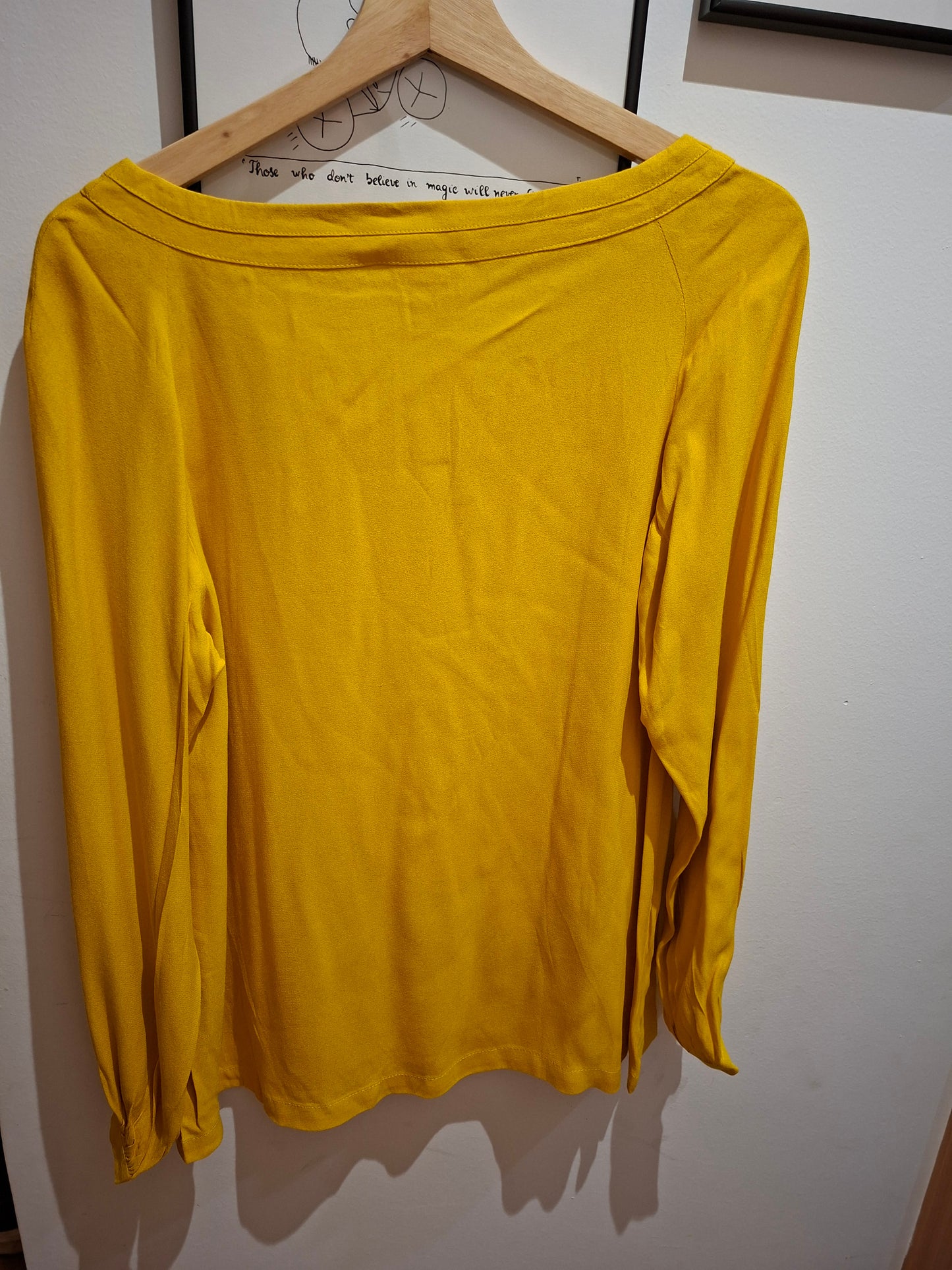 Chemise jaune
