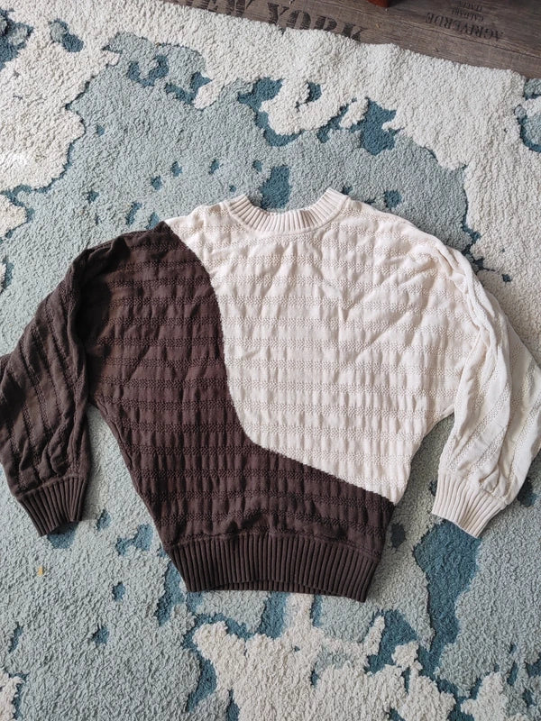 Maille bicolore LEDEA