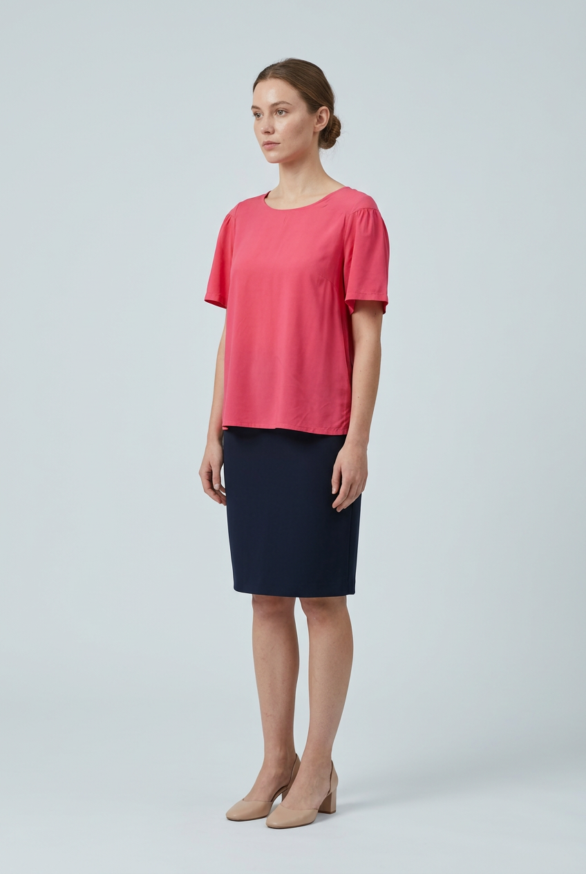 Blouse corail