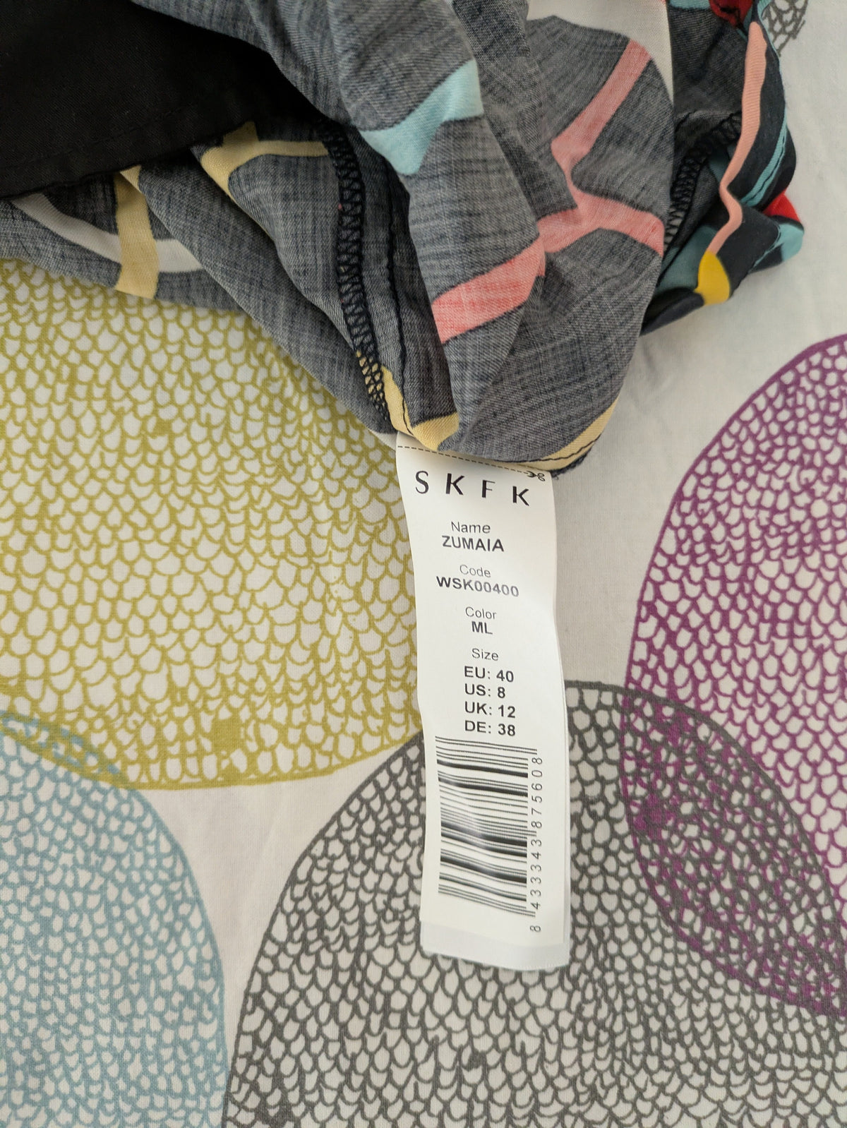JUPE MULTICOLORE